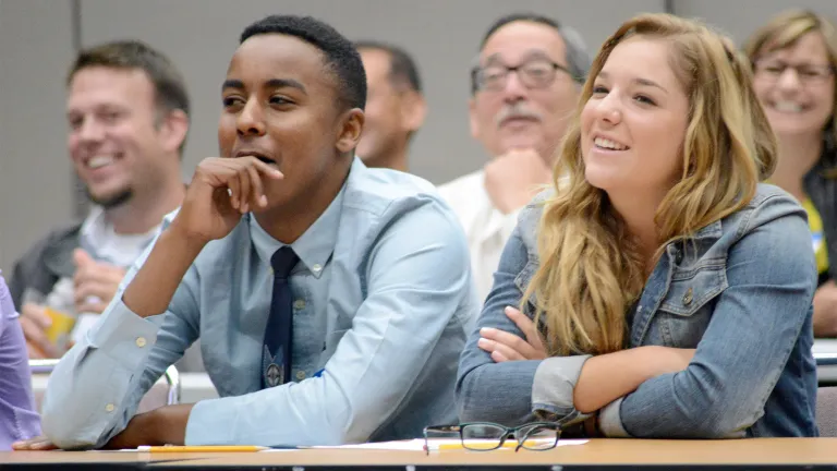 High school interns