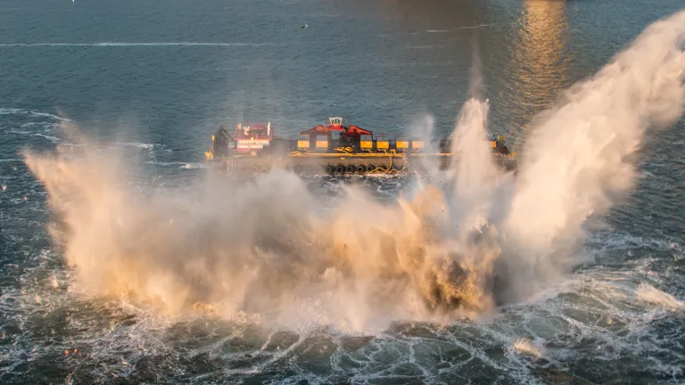 SFOBB East Span demolition pier implosion