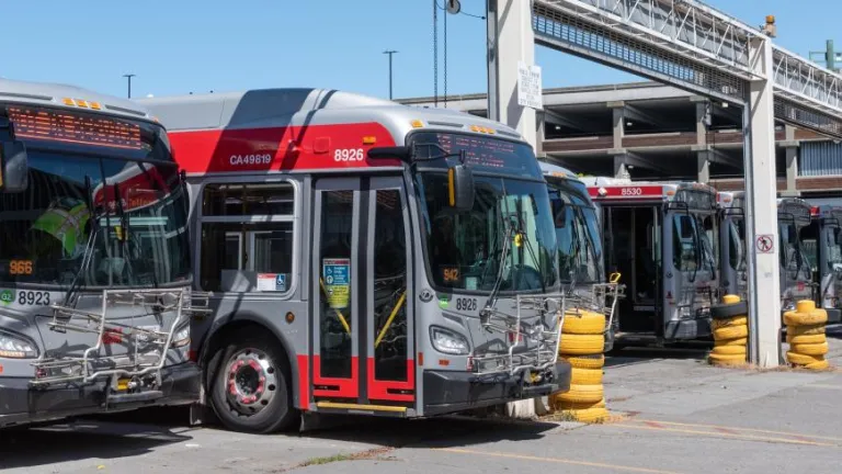 Kirkland bus yard in San Francisco