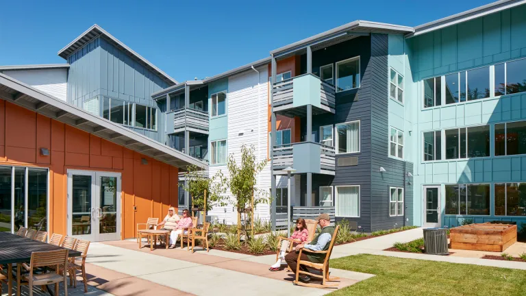 Half Moon Village, MidPen Housing, photo by Bruce Damonte