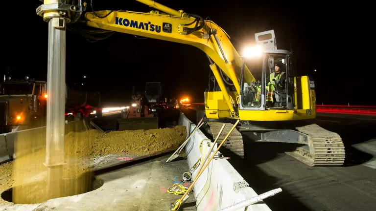 I-680 Express Lane construction
