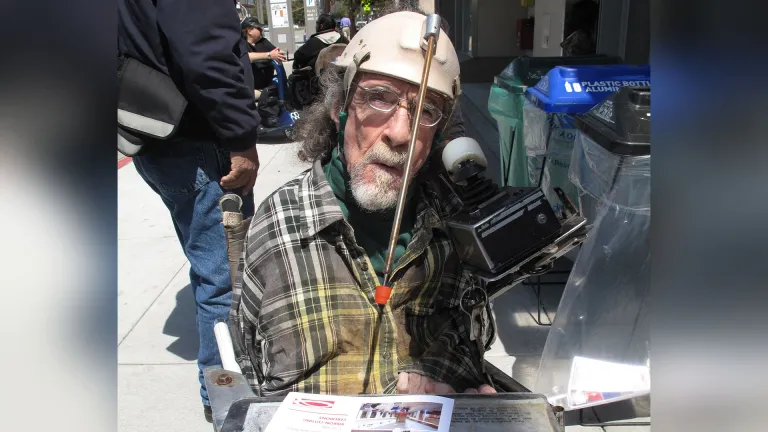 Hale Zukas, disability rights champion.