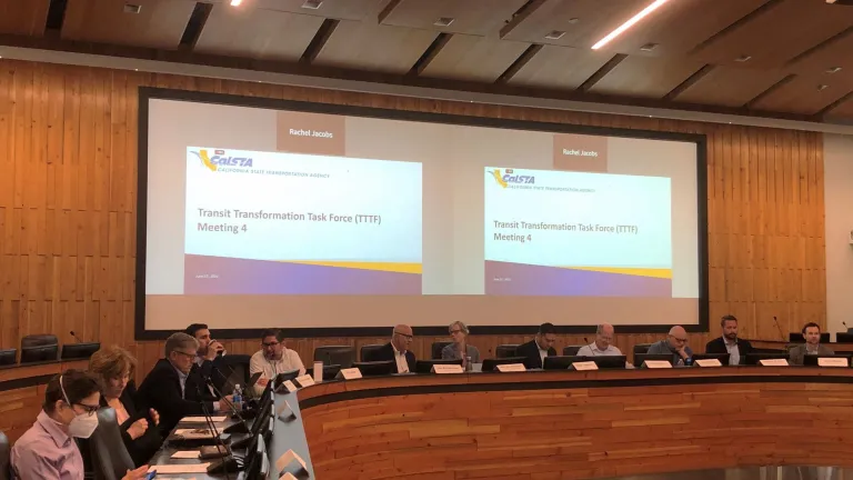 Transit task force meeting