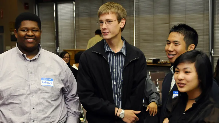 High school interns.