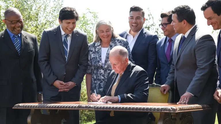 Governor Brown Signs Senate Bill 32