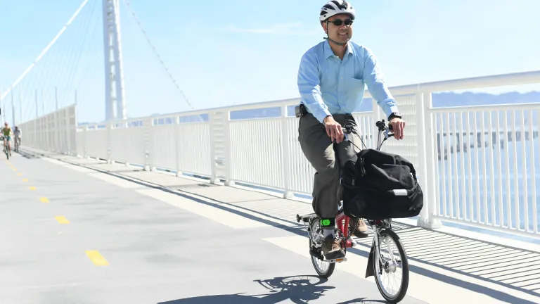 Bay Bridge bike path