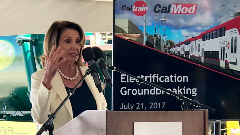 Congresswoman Nancy Pelosi, House Democratic Leader
