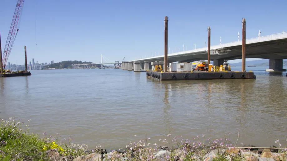 photo of final truss gone