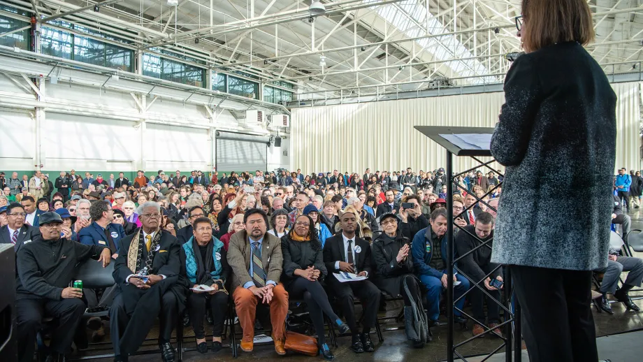 Richmond Ferry Terminal Opening