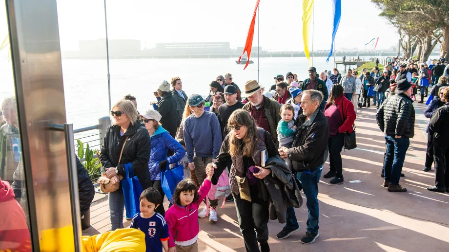 Richmond Ferry Terminal Opening