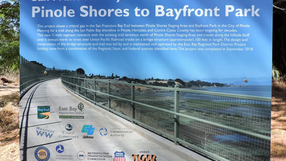 Bay Trail Openings: Hercules and Pinole