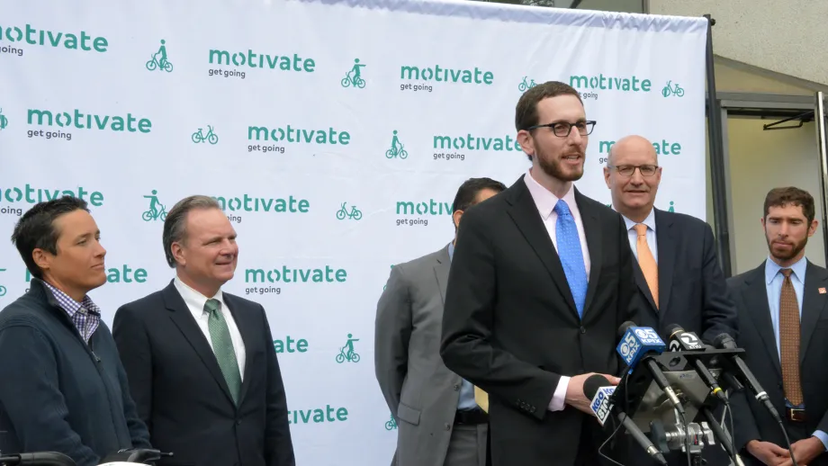 Bike Share expansion press conference