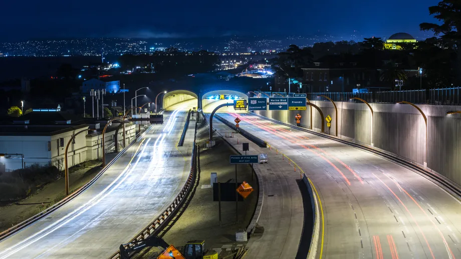 Presidio Parkway opening