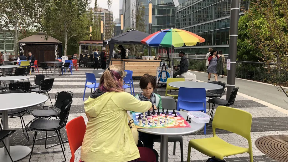 Photo of Salesforce Transit Center roof park level