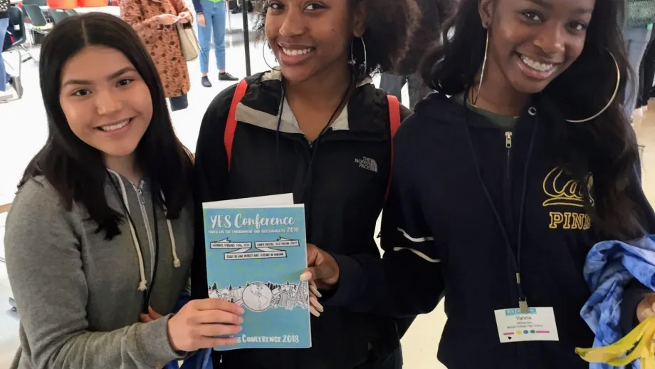 students at the 2018 YES Conference