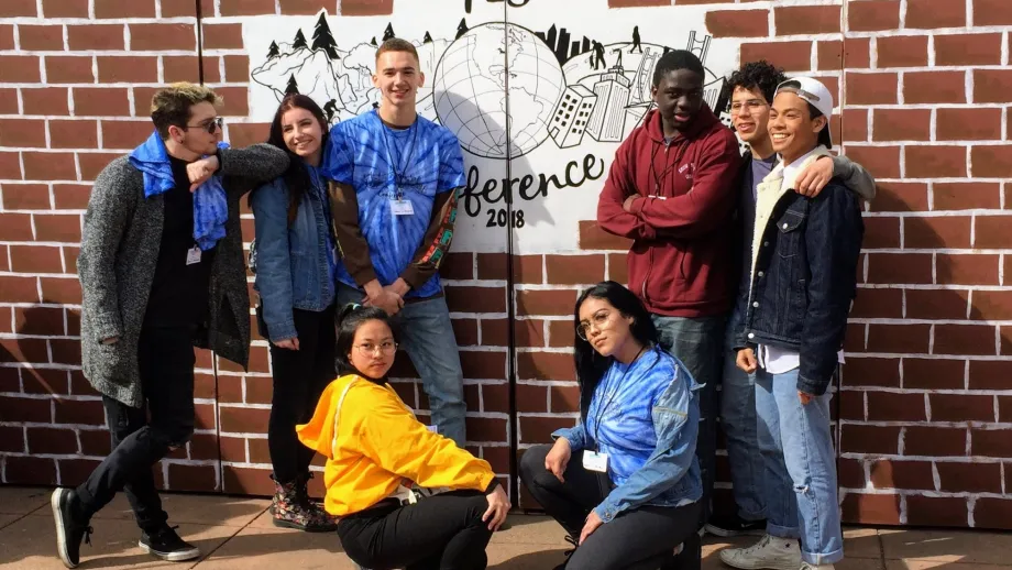 students at the 2018 YES Conference