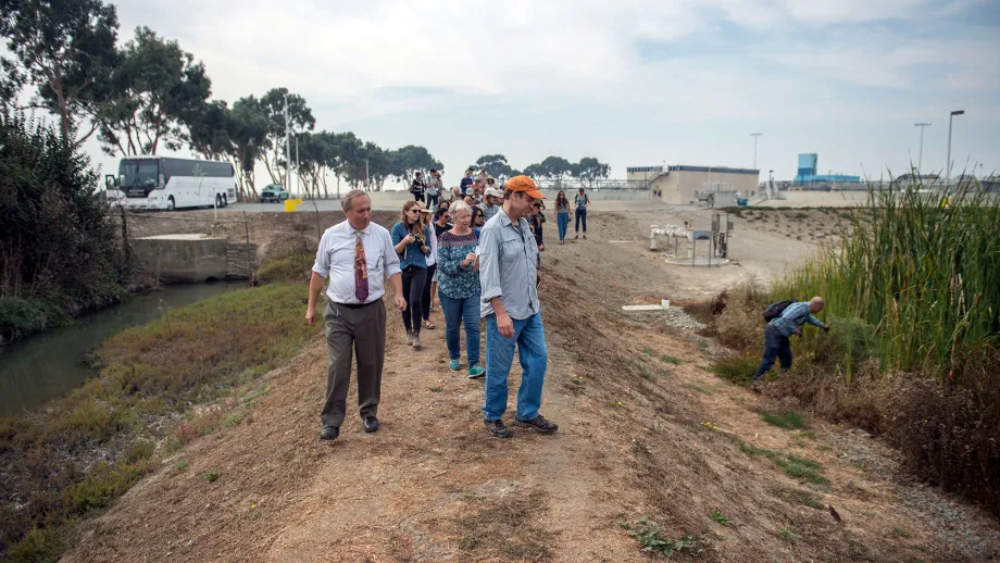 Touring the South Bay Salt Ponds