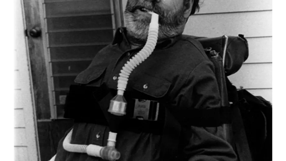 Ed Roberts (photo by Lydia Gans)