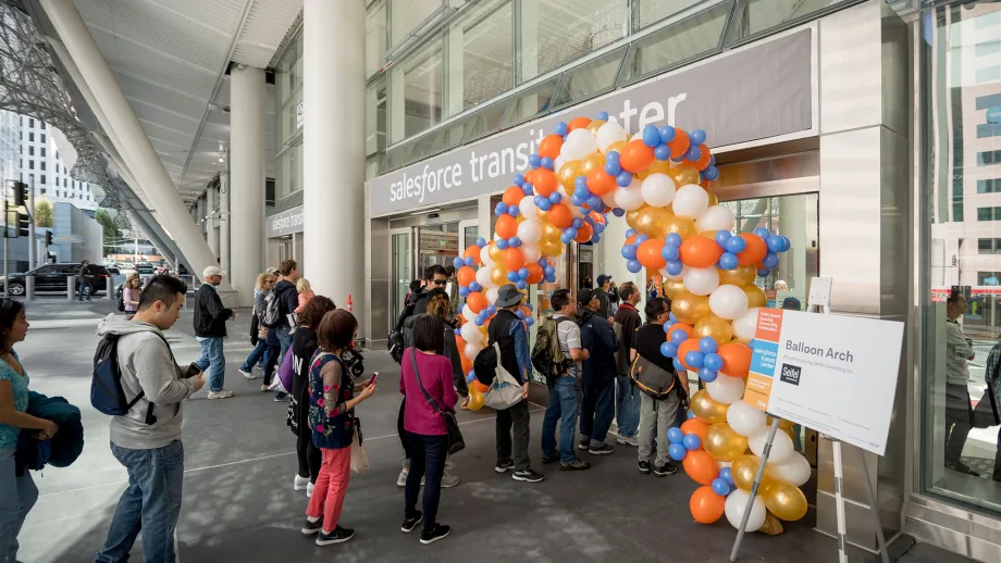 Salesforce Transit Center Public Opening