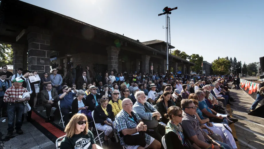 Crowd at event