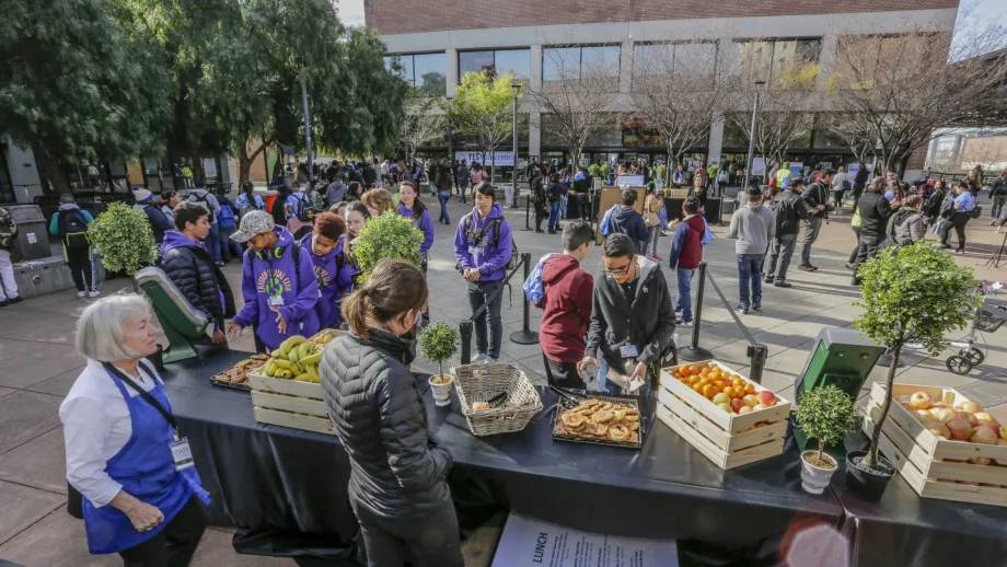 students at the 2018 YES Conference