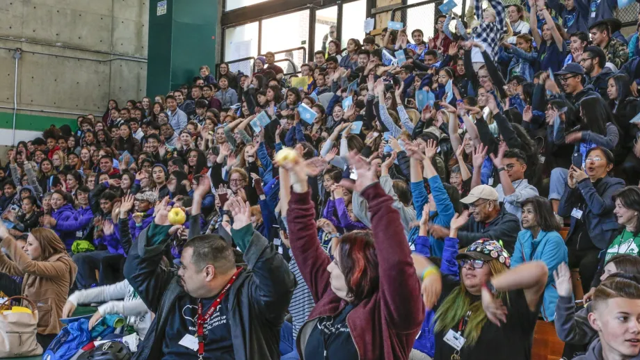 students at the 2018 YES Conference