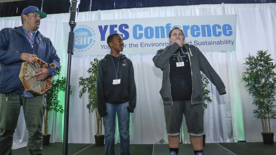 students at the 2018 YES Conference