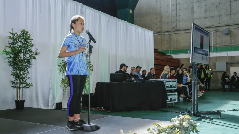 students at the 2018 YES Conference