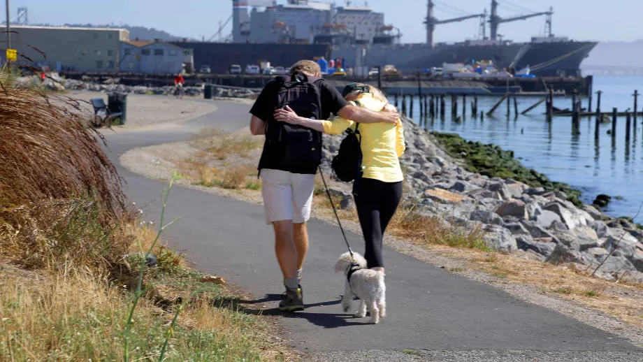 Bay Trail Trekker's Finale: The Day in Photos