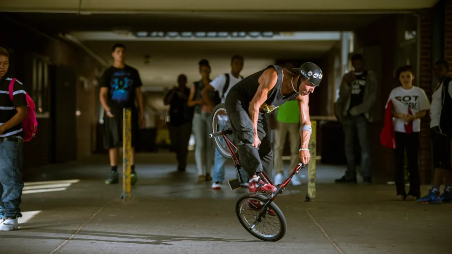 Bay Area BikeMobile at Antioch High School