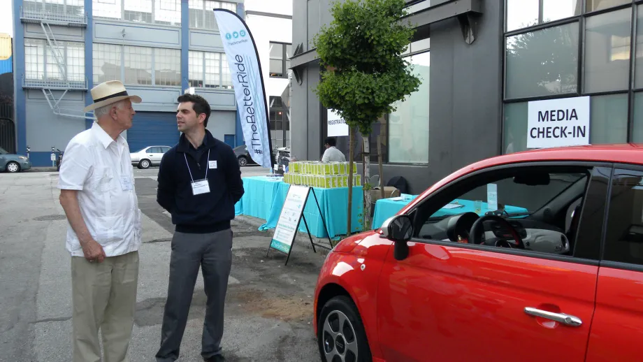 "Experience Electric" program kickoff at Luscious Garage in SF