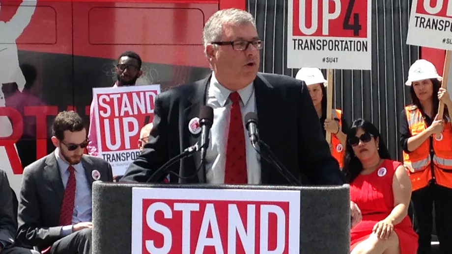 San Mateo County Transportation Authority Executive Director Jim Hartnett