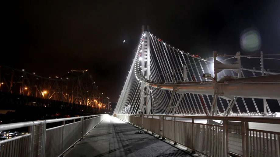 Lighting the Bay Bridge East Span