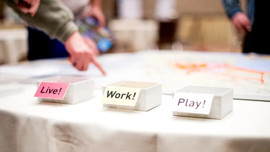 The live-work-play mapping exercise
