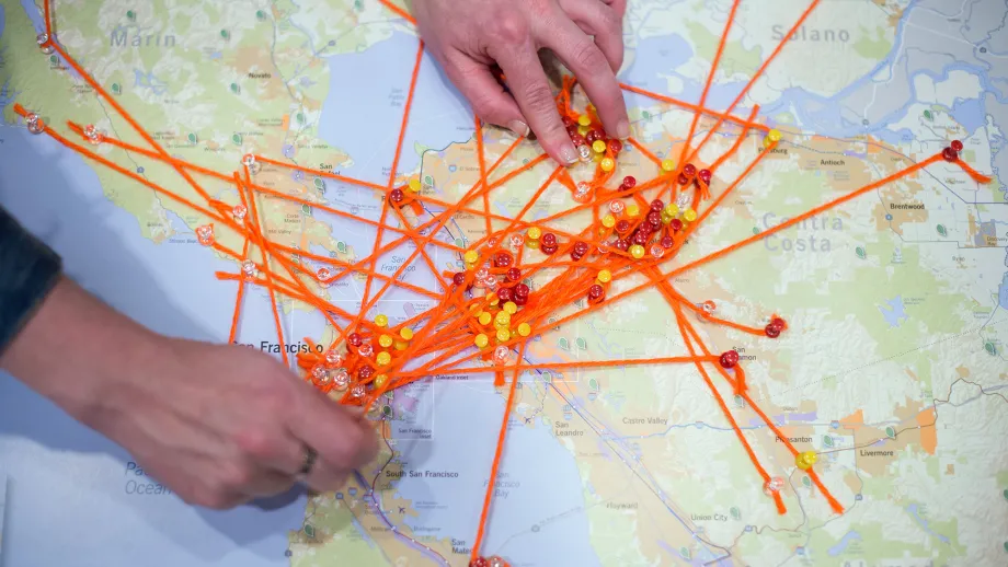 The live-work-play mapping exercise