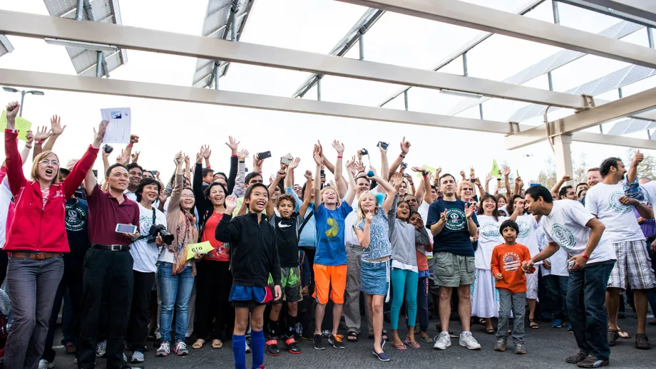 "Experience Electric" in Cupertino