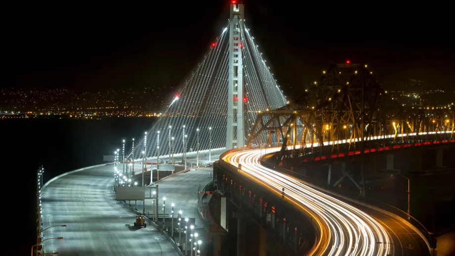 Lighting the Bay Bridge East Span