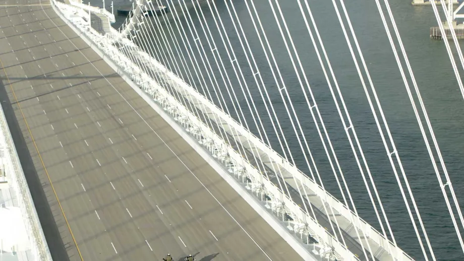 Self-Anchored Suspension portion of new SFOBB East Span 