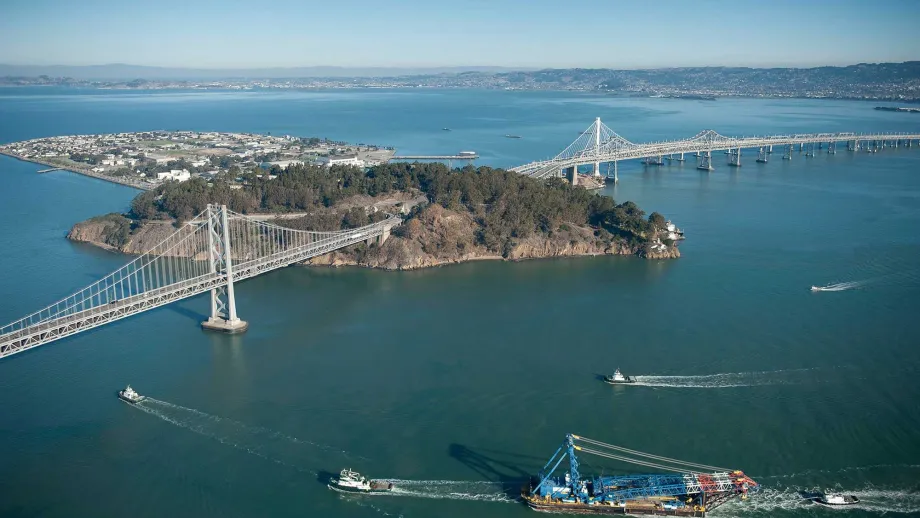 Left Coast Lifter leaves SF Bay