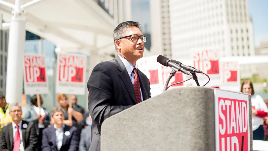 Arthur Dao, executive Director, Alameda County Transportation Commission