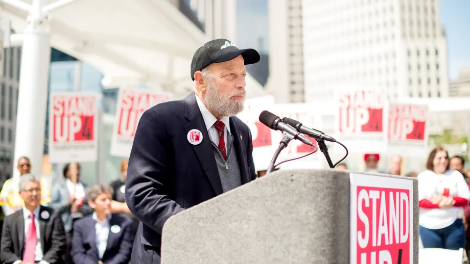H.E. Christian Peeples, president, AC Transit Board of directors