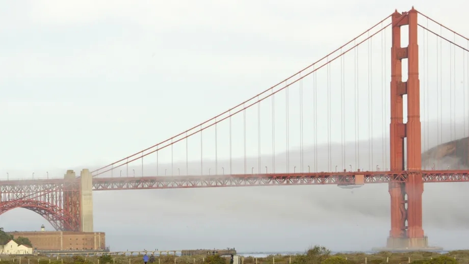 Golden Gate Bridge from Crissy Field