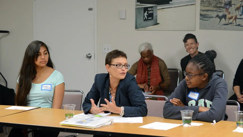 McMillan spoke about her journey from MTC to the White House.