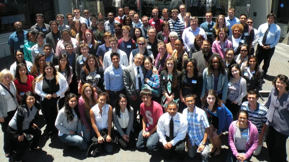 The 2013 class poses with their mentors and MTC staff