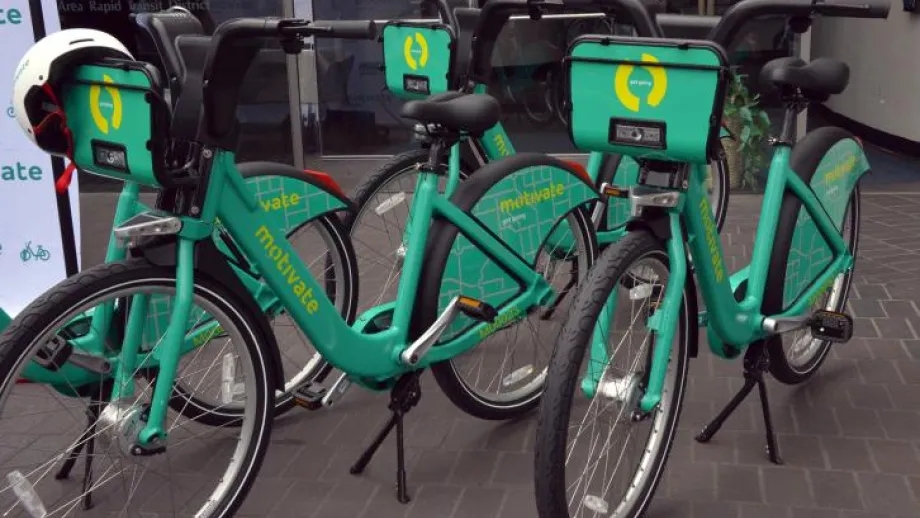 The new Bike Share bike