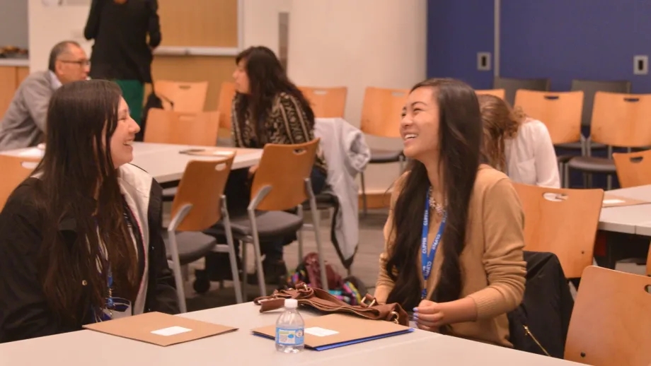 Interns from the 2016 cohort bond over networking activities