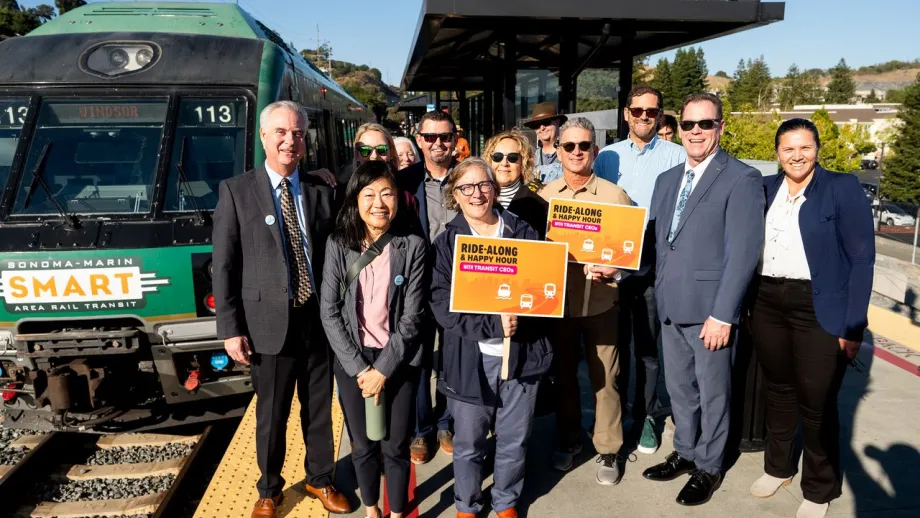 Transit Exec ride along