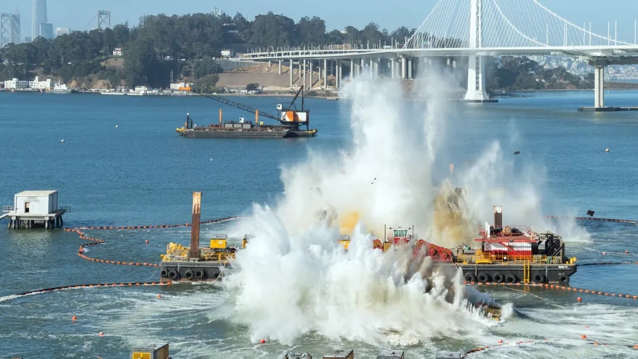Pier implosion, September 2017