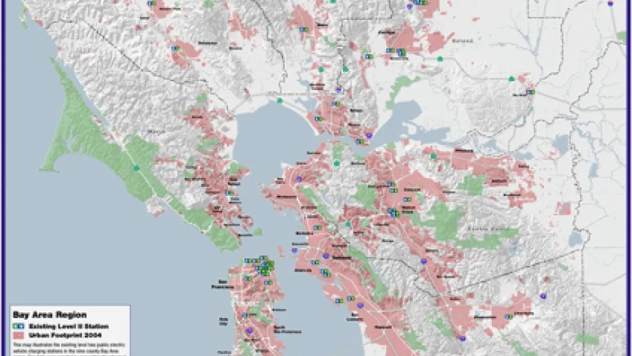 map of Electric Vehicle Charging Stations
